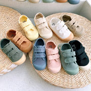 ins  韓国風   子供靴   単靴   ソフトソール   シューズ    キッズ靴   ズック靴 8色【内長14.5-20cm】