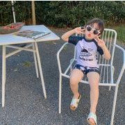 2023夏新作 超人気 水着  男女兼用 砂浜 水泳 ベビー キッズ  ハワイ