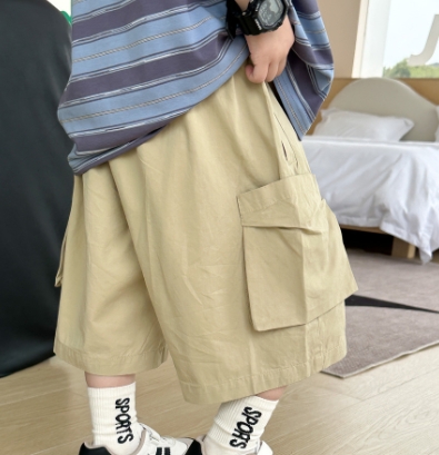 2024夏新作  韓国風子供服   キッズ服    子供ズボン   スラックス     ショートパンツ    2色