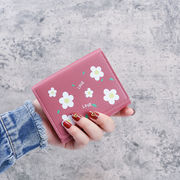 韓国風 人気  レディース   パスケース  財布   ミニ財布  小銭入れ  カード入れ  ファッション 6色