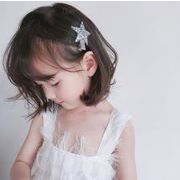 2023人気  韓国風  髪飾り   ヘアピン   ベビー  子供用   キッズ   ヘアアクセサリー  星  2色