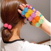 超人気 子供用 ヘアゴム  髪飾り ベビー 韓国風  キッズ ヘアアクセサリー   6色