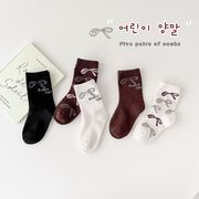2025新作  秋冬   韓国風子供服  キッズ靴下   ソックス    ins  カジュアル  子供靴下