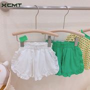 夏人気   韓国風子供服   キッズ  ベビー服   女の子  ショートパンツ  カジュアル  2色