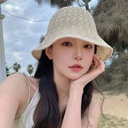 【2023夏新作】韓国風レディース服　夏　レディース　帽子　ハット　オシャレ　きれいめ
