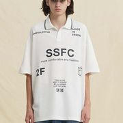 ユニセックス　メンズ　ポロシャツ　短袖　シャツ　カジュアル　大きいサイズ　ストリート系　渋谷風☆