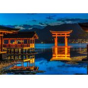 ポストカード カラー写真 日本風景シリーズ「宮島・鳥居」105×150mm 嚴島神社 観光地 名所 郵便はがき