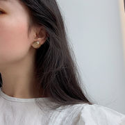 新作　ピアス　クリア　キラキラ　アクセサリー　INS　デザイン　韓国ファッション