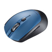 サンワサプライ BluetoothブルーLEDマウス 5ボタン ブルー MA-BB509B