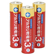 【3本組×10セット】 ARTEC ハイパワーアルカリ乾電池単3形 ATC94500X10