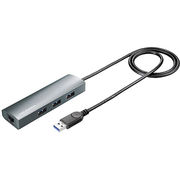 IOデータ USB 3.2 Gen 1(USB 3.0)ハブ搭載ギガビットLANアダプター