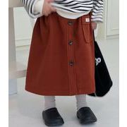 冬新作  韓国子供服    ベビー       キッズ服  スカート  ボトムス  女の子  ファッション  2色