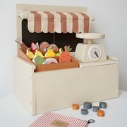屋台  木製 ins新作   おもちゃ   子供用品 ホビー用品 赤ちゃん 手握玩具 知育玩具  お祝い  ままごと
