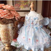 ドレス 手作り犬服 猫服   ネコ雑貨  ペット服 ペット用品  ワンピース 犬用品 ドッグウェア