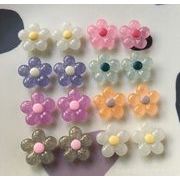 花  デコパーツ DIY  貼り付けパーツ    手芸diy用デコレーション  ヘアアクセサリー  手作り