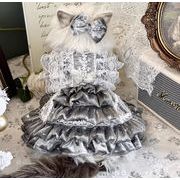 星空 ドレス 手作り犬服 猫服   ネコ雑貨  ペット服 ペット用品  ワンピース 犬用品 ドッグウェア