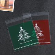 クリスマス　 梱包 OPP袋   プレゼント 梱包材  シール  ラベルシール  粘着シール　菓子 装飾品2色