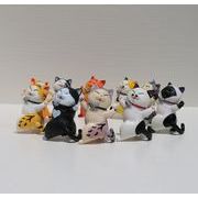 猫  模型  ドールハウス用 ミニチュア  おもちゃ   置物  モデル  デコレーション  インテリア用 5cm