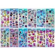 立体シール 3Dステッカー シール 立体ステッカーぷっくりシール ぷくぷくシール