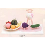 【新登場！安心の日本製！可愛らしいお飾りです！】パステル盆飾りお供えセット（２色）　ピンク