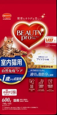 [日本ペットフード]ビューティープロ　キャット　成猫用600g