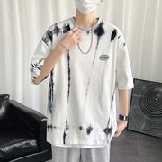 メンズ・半袖・Tシャツ・ブラウス・夏新作 ・ゆとり・カジュアル・トップス・M-2XL