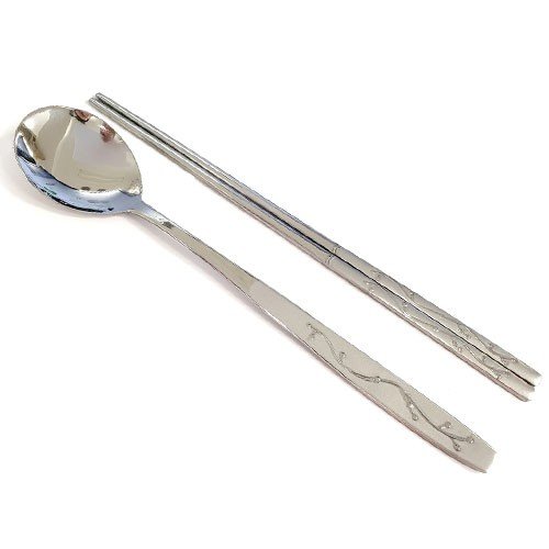スプーンと箸セット ステンレス食器 韓国雑貨 スプーン 箸 セット食器 衛生的 便利