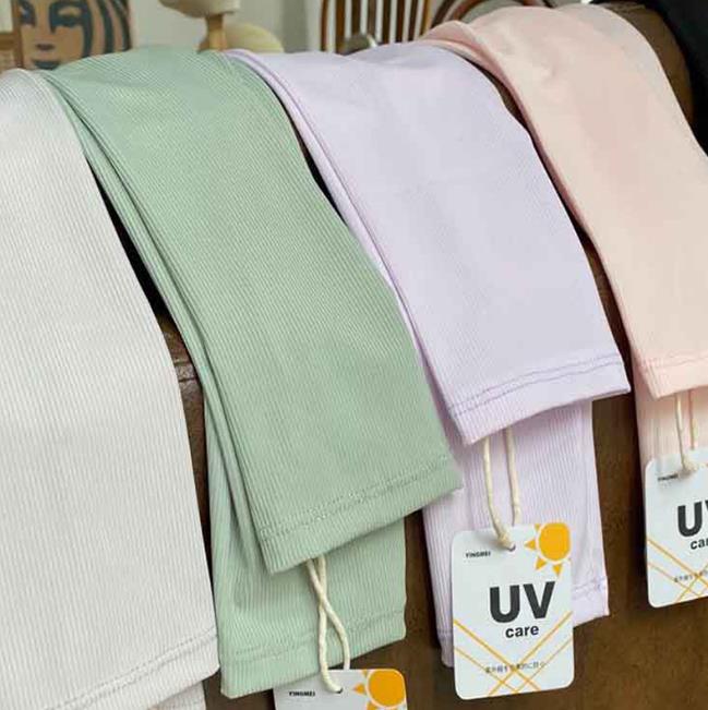 INS 夏新作 乗る アームカバー 冷感 手袋  接触冷感 UV 日焼け防止 紫外線対策 韓国ファッション 7色
