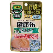 [アイシア]健康缶パウチ シニア猫用 毛玉ケア 40g