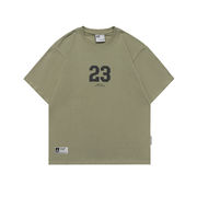 P15055メンズ Ｔ-シャツ 2023新作 トッブス     半袖 ラウンドネック　ファッション　 プリント