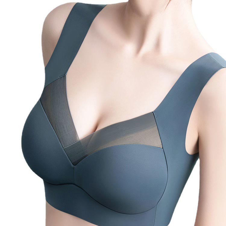 新品未使用Yue 小さく見せるブラ　G75 Iris Candy 胸を小さく見せるブラ 胸を小さく フロントホック