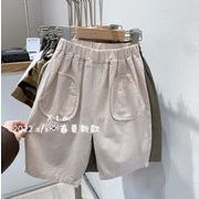 夏新作 韓国風  子供服   男女兼用  ズボン  ショートパンツ  カジュアル  4色