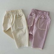 【2023夏】韓国風子供服 ベビー服 キッズ 女の子 ロングパンツ パンツ
