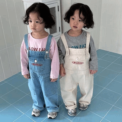 【2023夏】韓国風子供服 ベビー服 キッズ 男女兼用 デニム サロペット オールインワン