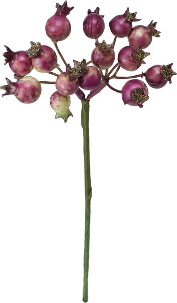【造花】ジューシーベリーピック　クリームパープル　ＦＧ　－５２９０ＣＰＵ