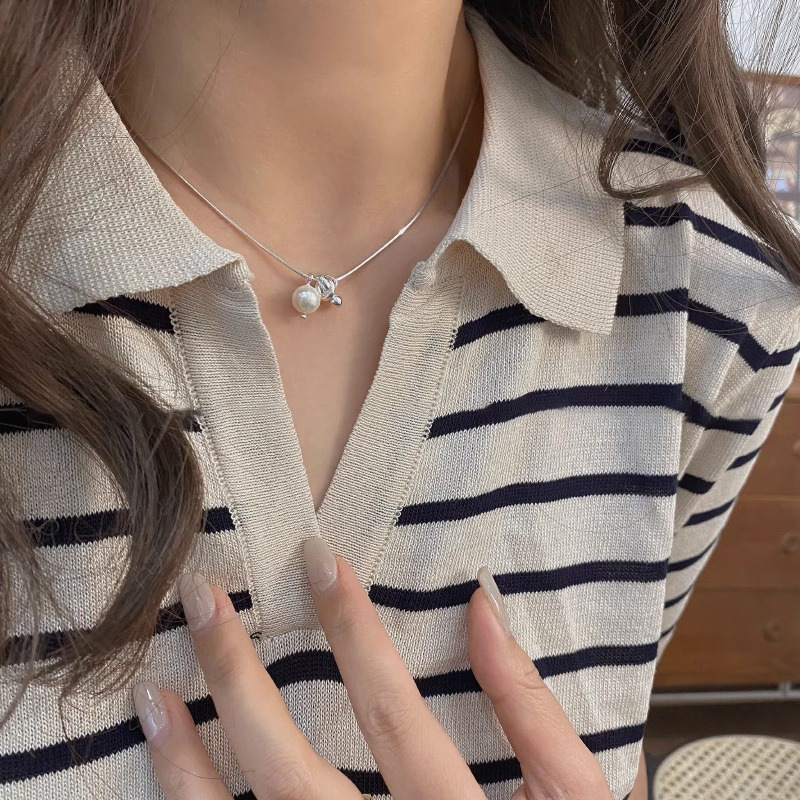 ネックレス レディース　925シルバー   アクセサリー ネックレス  ハンドメイド ネックレス INS風