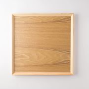 木製ノンスリップマルチトレイ(正角)30cm クリアー