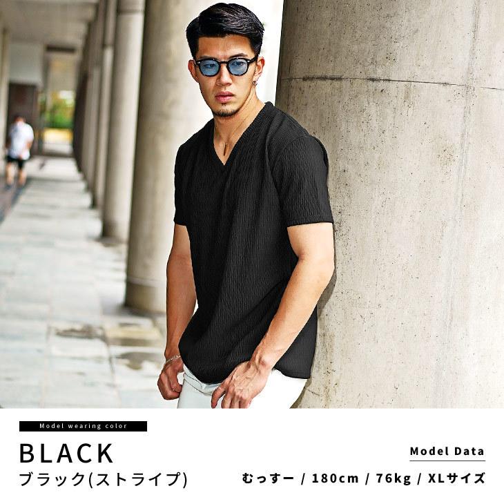 d.i.a. ストライプ ヤシの木 半袖Tシャツ 11.6ウルトラヘビーオンス Heavy Smithヤシの木柄 両面刺繍Tee