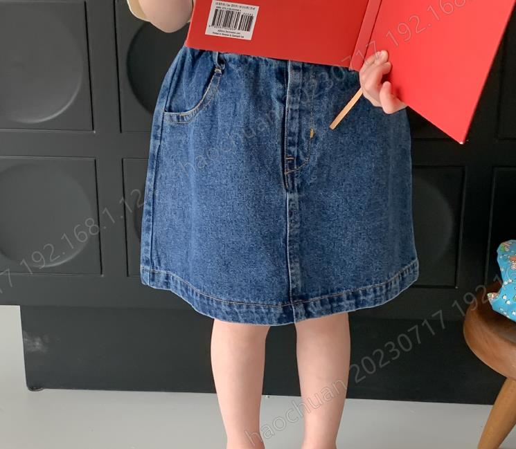 2023夏新作    ベビー服   ハーフスカート    簡単な   女の子   韓国風子供服    90-140CM