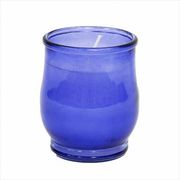 kameyama candle ポシェ（非常用コップローソク） 「 ブルー（ライトカラー） 」 キャンドル
