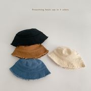 ★kids★　子供帽子　バケットハット　男女兼用　ベビーハット　韓国キッズ帽子