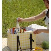 ランチバッグ　ピクニック　北欧風　ピクニックバッグ　 保温　保冷　シンプル　おしゃれ  手提げ