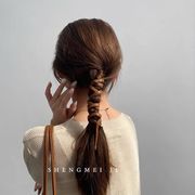 INS新作 韓国風 レディース 髪飾 デザイン感 シュシュ 女の子 ヘアアクセサリー 韓国ファッション
