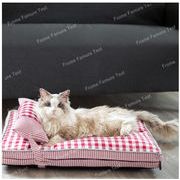 ペットベッド　猫犬用ベッド　ペット用品　夏猫用ベッド 犬用ベット 洗える  オール季節適用　