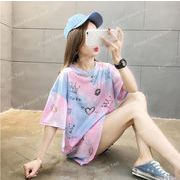 韓国風　レディース　半袖Tシャツ　新しい夏　カジュアル　ファッション半袖Tシャツ　★M-2XL