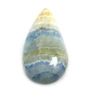 ≪スペシャルルース/即納≫天然石 ブルーシェーライト（blue sceelite）/カボション 21.8x12x4.6mm