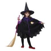 ハロウィン衣装 　子供用 　仮装  ハロウィーン       女の子のコスプレ服   魔女の衣装