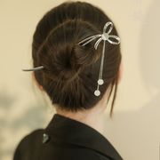 高級感合金簪 かんざし  一本簪  花 髪飾り ヘアピン  DIY素材 手作り ヘアアクセサリーパーツ  手芸材料