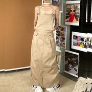 【Alina】正規品 2023秋新作　韓国風レディース服　サロペットスカート　ジャンパースカート　ワンピース