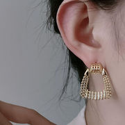 S925銀針・耳飾り・イアリング・ピアス・耳輪・レディースファッション・アクセサリー